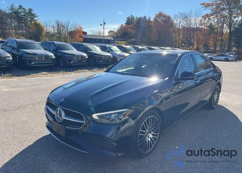 2022 Mercedes-Benz C 300 4Matic из США, поврежденный, VIN W1KAF4HB2NR017214